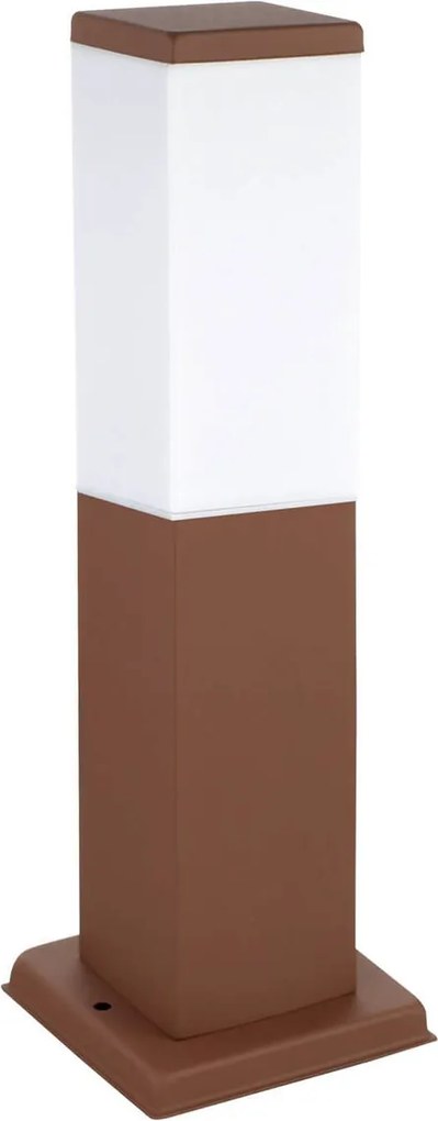Paletto da Giardino 40cm acciaio INOX CORTEN IK06 IP54 base E27