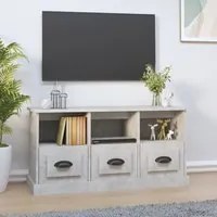 Mobile per TV Grigio Cemento 100x35x50 cm in Legno Multistratocod mxl 81965