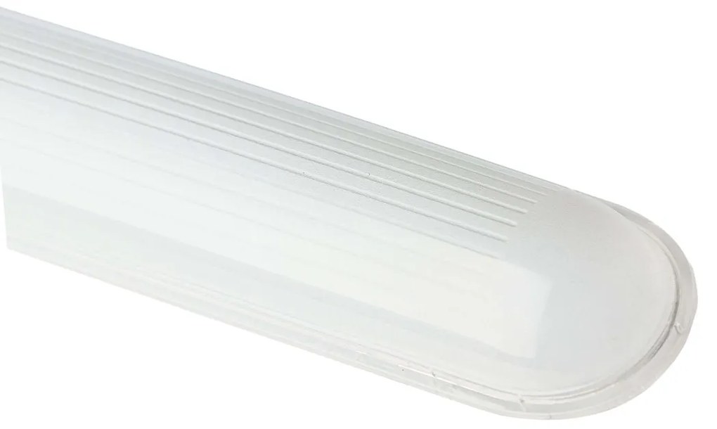 Plafoniera LED 120cm 38W 5.900lm (155lm/W) Certificato PZH Colore Bianco Naturale 4.000K