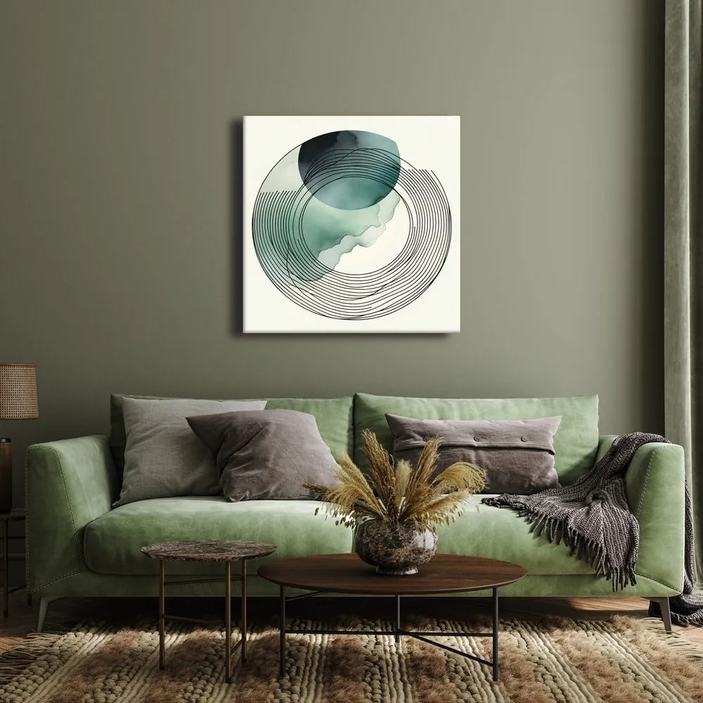 Quadro su tela – Cerchi in armonia