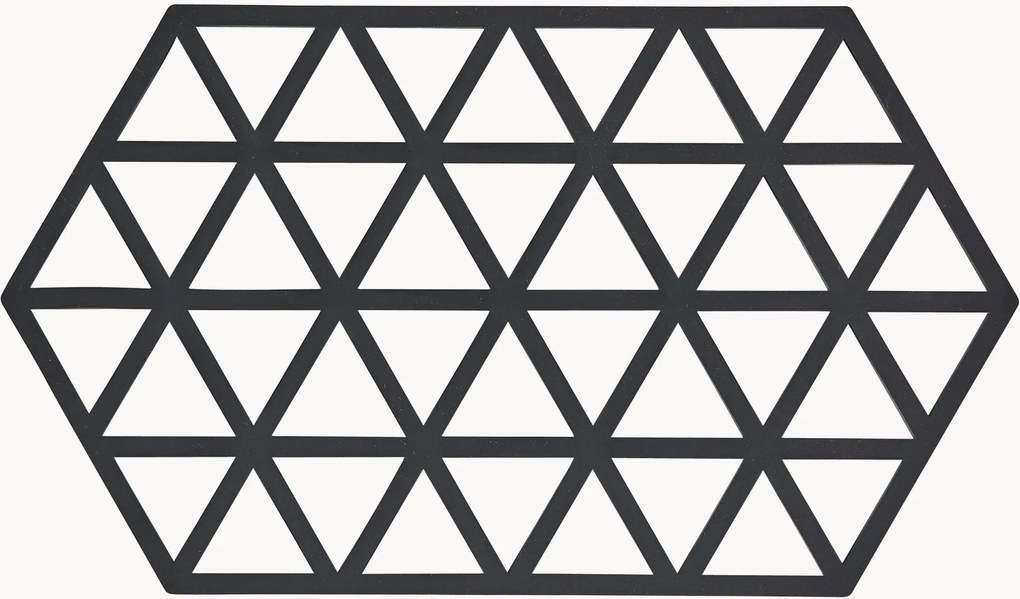 Set di 2 sottobicchieri grandi in silicone Triangles
