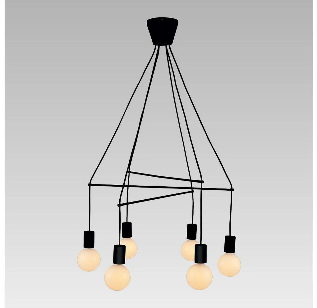 Prezent 17200 - Lampadario a sospensione con filo TWIG 6xE27/40W/230V