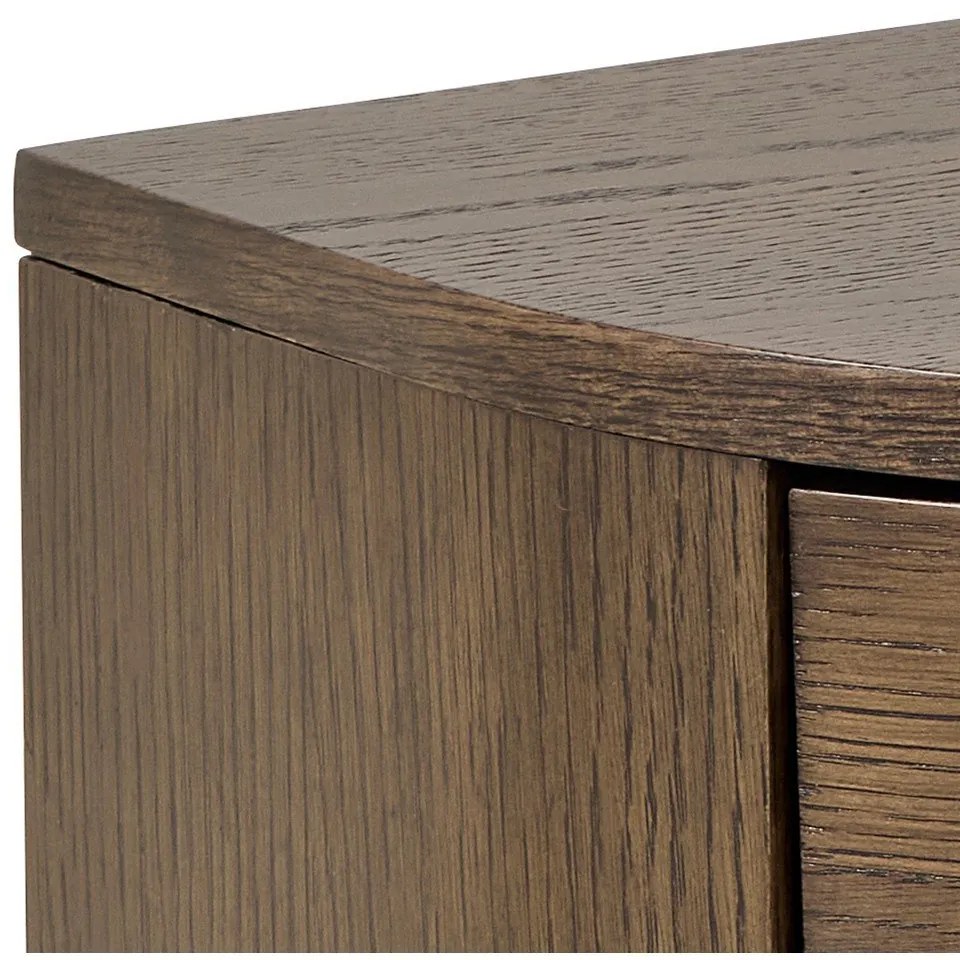 Comodino colore naturale scuro con effetto rovere Paron – Actona