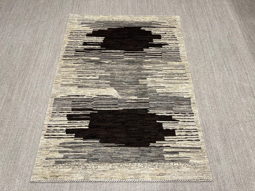 Loribaft Tappeto 120x170 Beige (Iran) Annodato A Mano