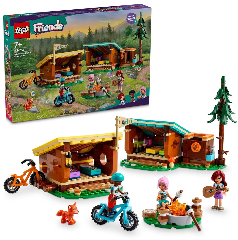 Cabine relax al campo avventure Lego Friends