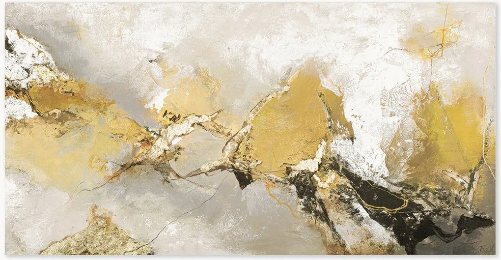 Quadro su tela dipinto a mano Hurricane