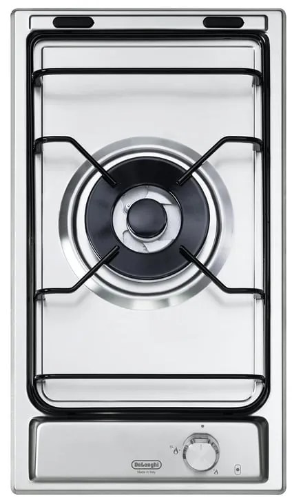 Piano cottura 1 fuochi L 28.8 cm I 13 D DE'LONGHI grigio griglie in acciaio smaltato
