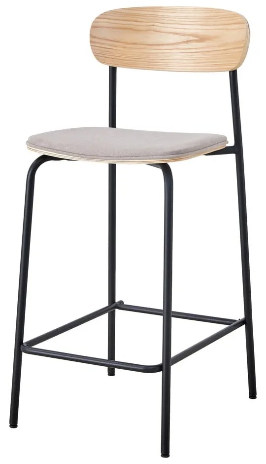 Set di sbagelli da bar neri/grigio tortora 2 pz (altezza della seduta 66 cm) Adriana – Marckeric
