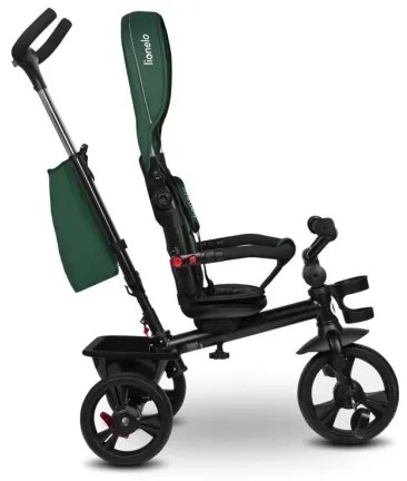 Lionelo - Triciclo per bambini HAARI verde/nero