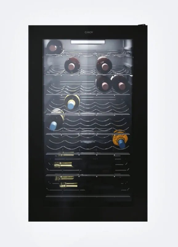 DiVino cwc 150 em/nf Cantinetta Vino 41 Bottiglie Libera Installazione Nero - Candy