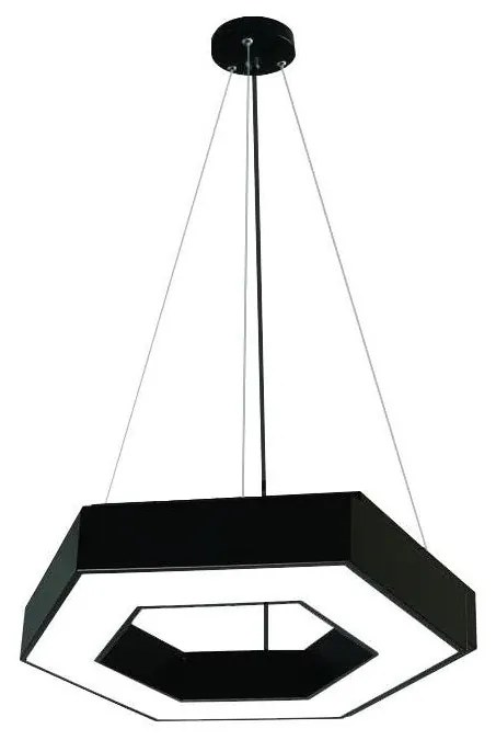 Lampadario LED a sospensione con filo LED/28W/230V 4000K diametro 60 cm