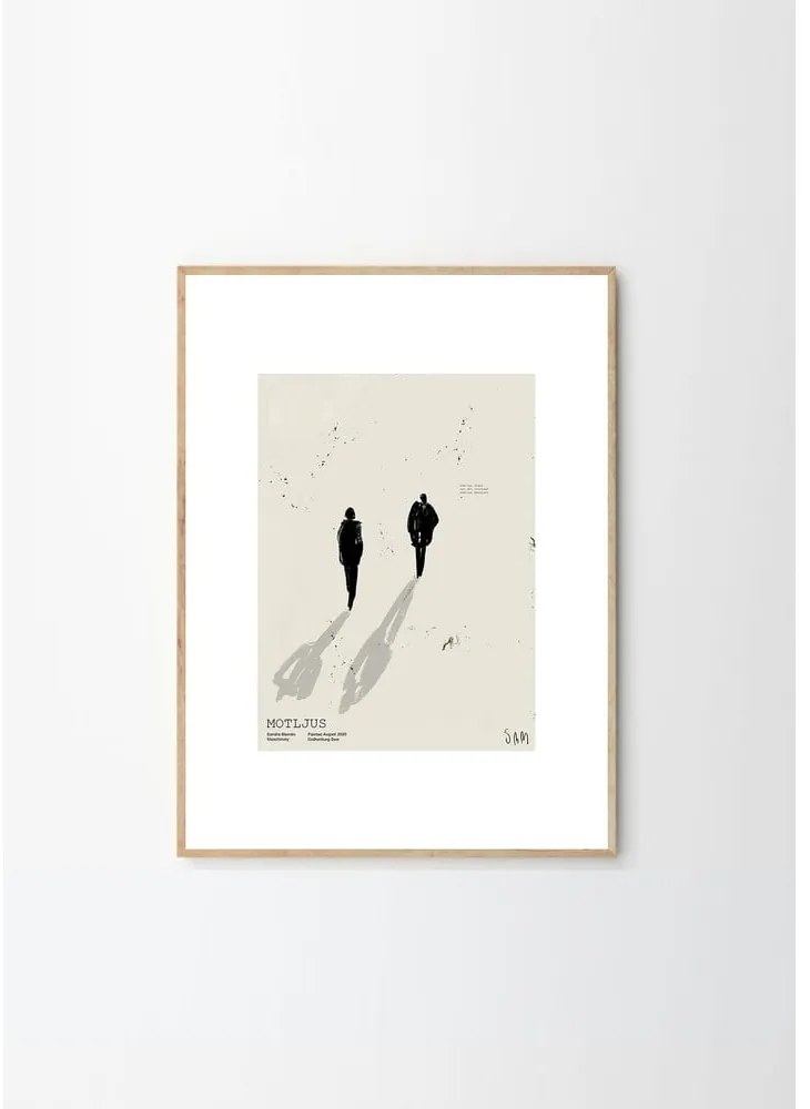 Poster 50x70 cm Motljus – Sandra Blomén Maschinsky – The Poster Club