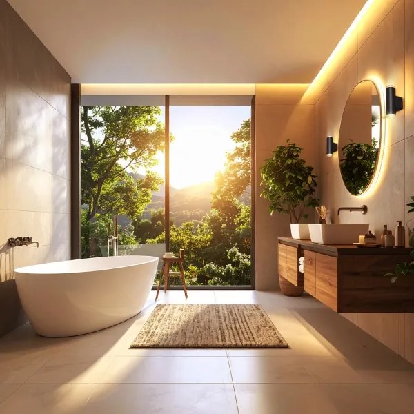 Brilagi - Faretto per bagno SELE AQUA 2xGU10/30W/230V IP44 nero