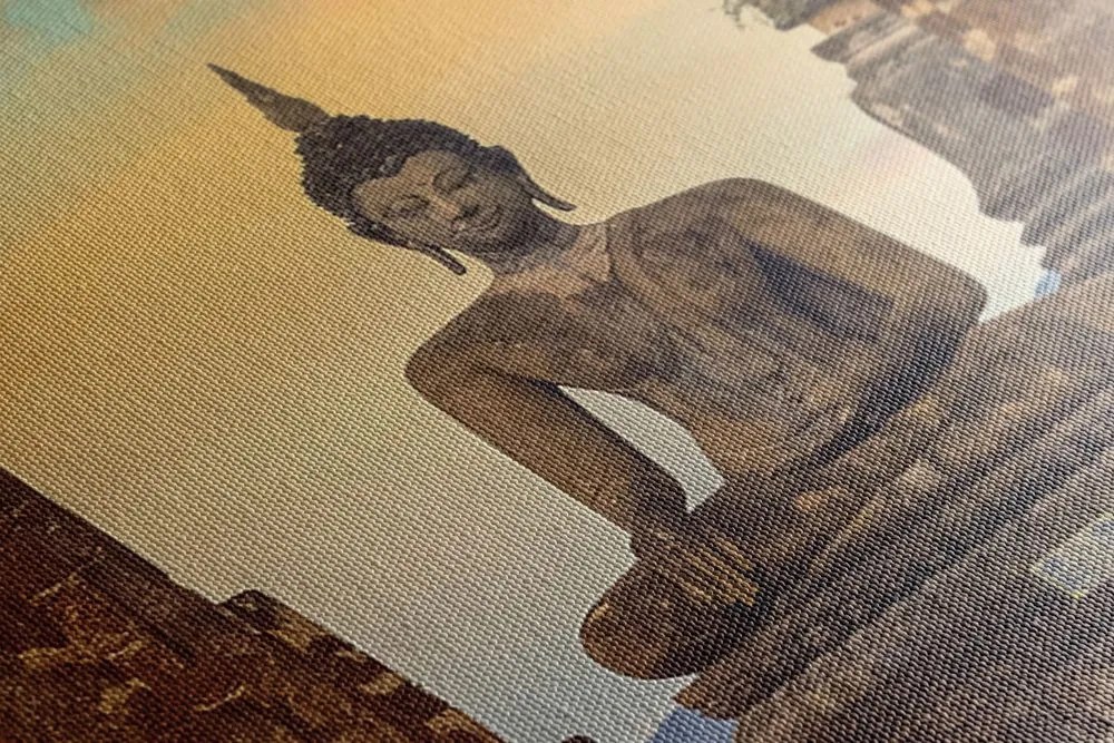 Quadro su tela – Statua di Buddha nel parco Sukhothai