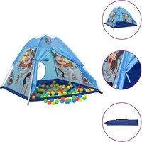 Tendada Gioco per Bambini Blu con 250 Palline 120x120x90 cmcod mxl 126569