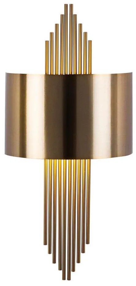 Applique 1xE27/40W/230V oro/rame