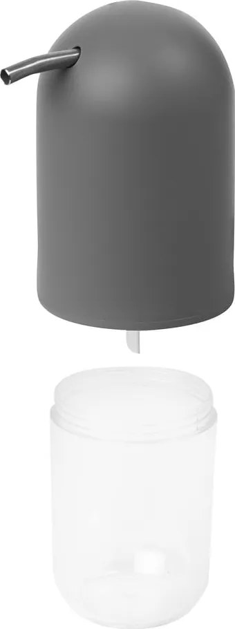 Dispenser di sapone in plastica grigia 230 ml Touch - Umbra