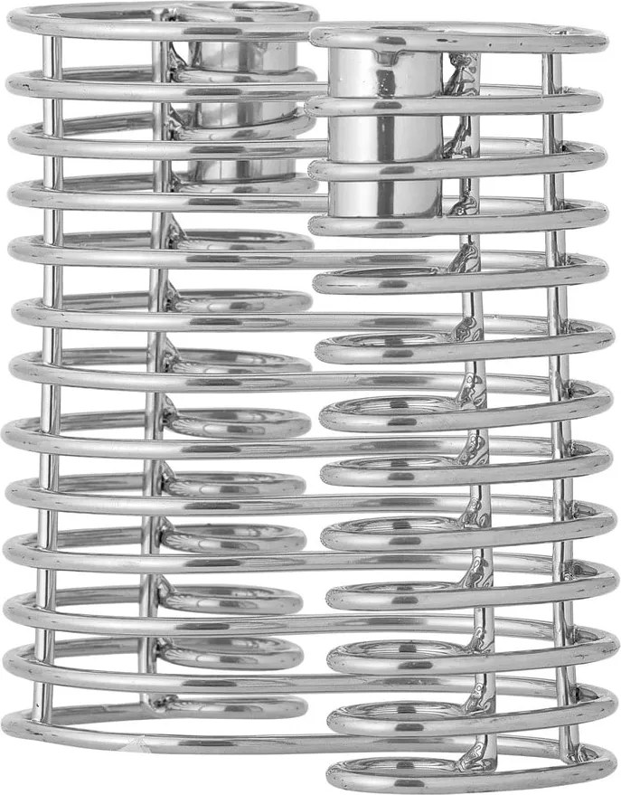 Portacandela in metallo Wavela – Bloomingville