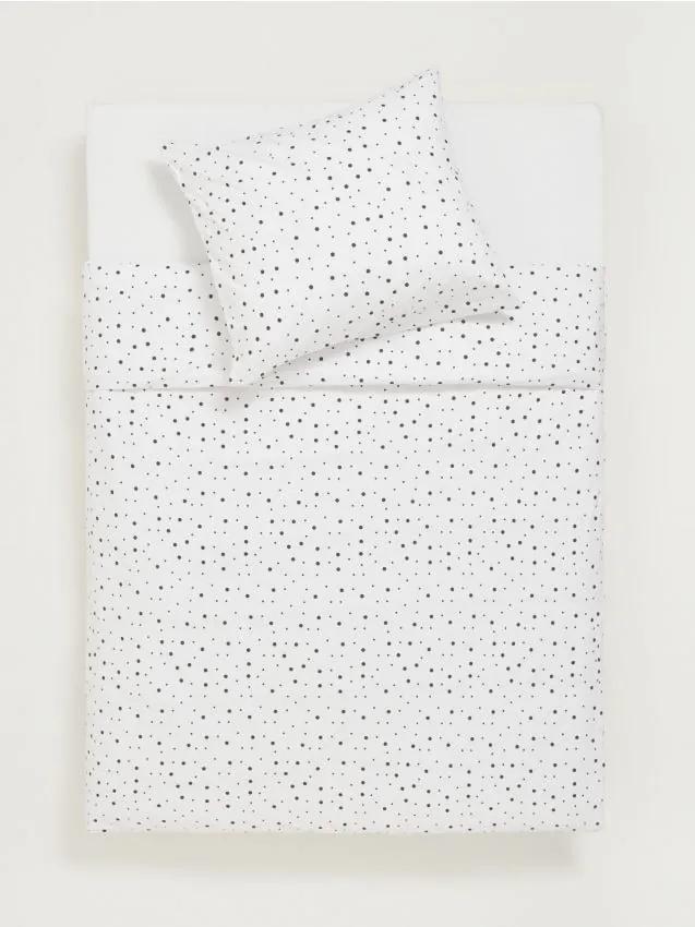 Sinsay - Set biancheria da letto in cotone - bianco