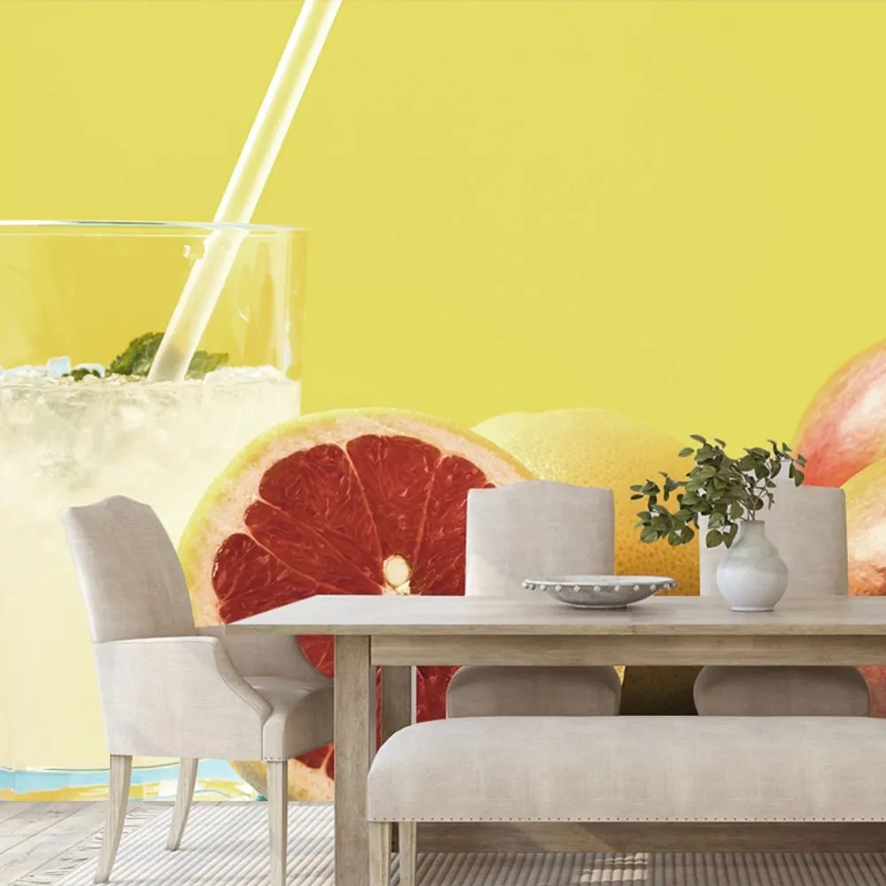 Carta da parati autoadesiva – Limonata alla frutta