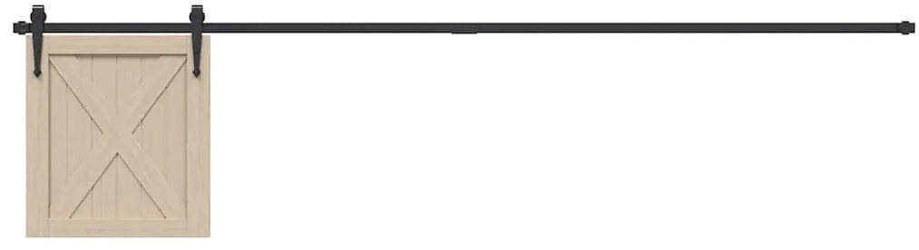 Kit Anta Scorrevole Armadio İn Acciaio Al Carbonio 113 Cm /