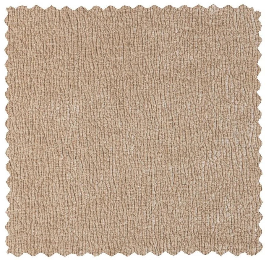 Poltrona beige con rivestimento in ciniglia Vogue – WOOOD