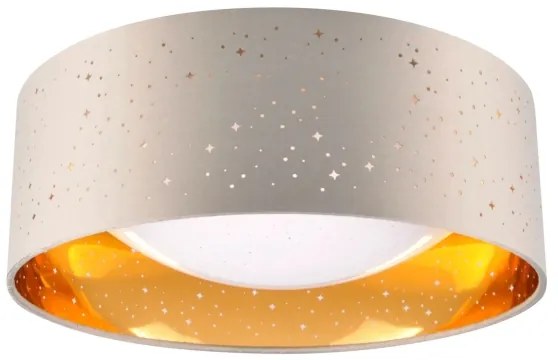 Plafoniera LED TULUZA LED/18W/230V diametro 32 cm marrone