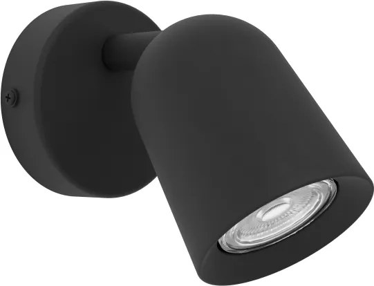 Eglo 901952 - Faretto da parete CAMALDOLI 1xGU10/5W/230V nero
