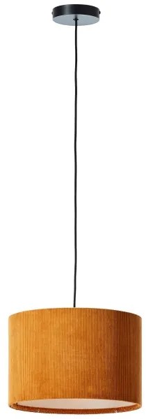 Brilliant - Lampadario a sospensione con filo TONY 1xE27/20W/230V diametro 35 cm arancione