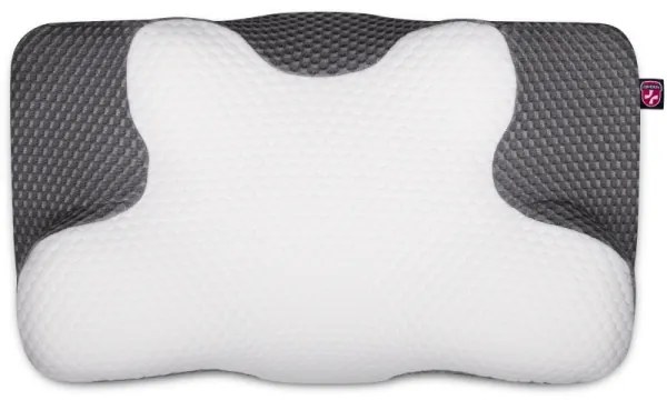 CONNECT IT CFH-6031-WH - Cuscino anatomico Lyra bianco/grigio