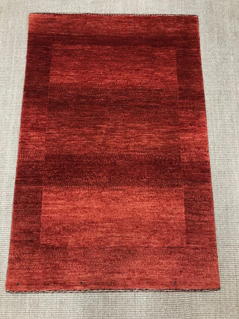 Loribaft Tappeto persiano 120 x 80 Rosso (Iran) Annodato A Mano