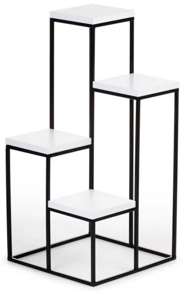 Portafiori KASKADA 70x34 nero/bianco