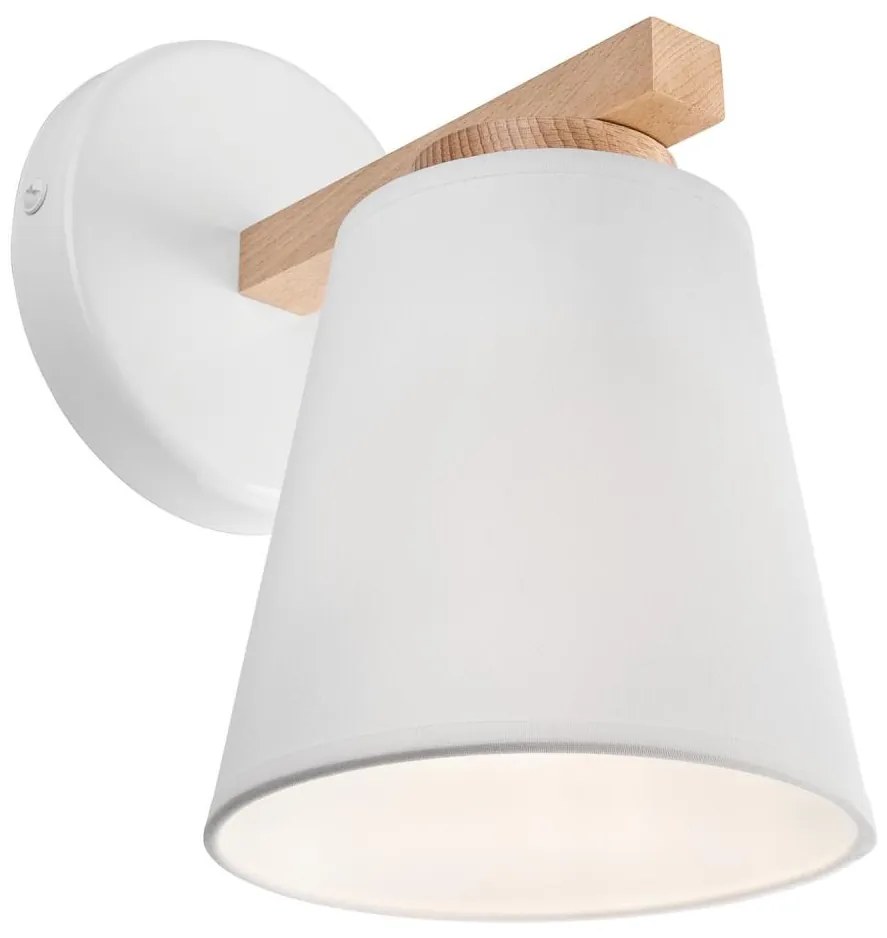 Lampada da parete ELLIE 1xE27/60W/230V bianco