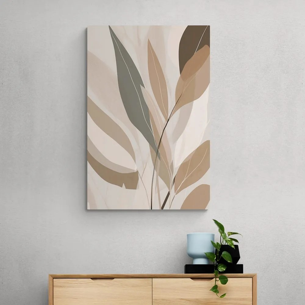 Quadro su tela – Forme botaniche astratte No2