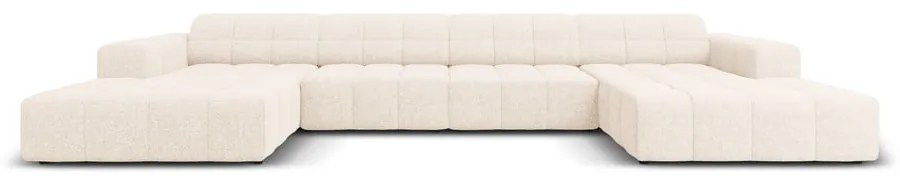 Divano angolare crema (a U) Chicago - Cosmopolitan Design