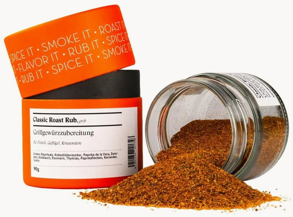 Miscela di spezie per grigliate Classic Roast Rub, grossa