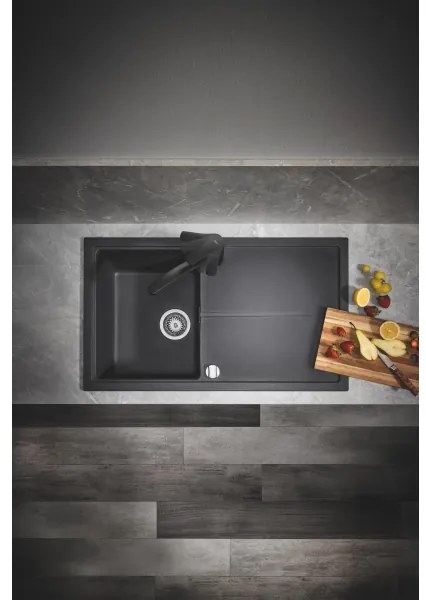 GROHE 324412432 - Miscelatore per lavello START 184 mm nero