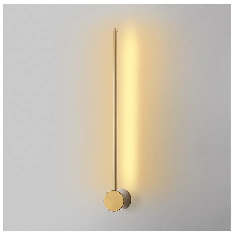 Lampada da parete a LED in oro ø 7 cm Sword - Opviq lights