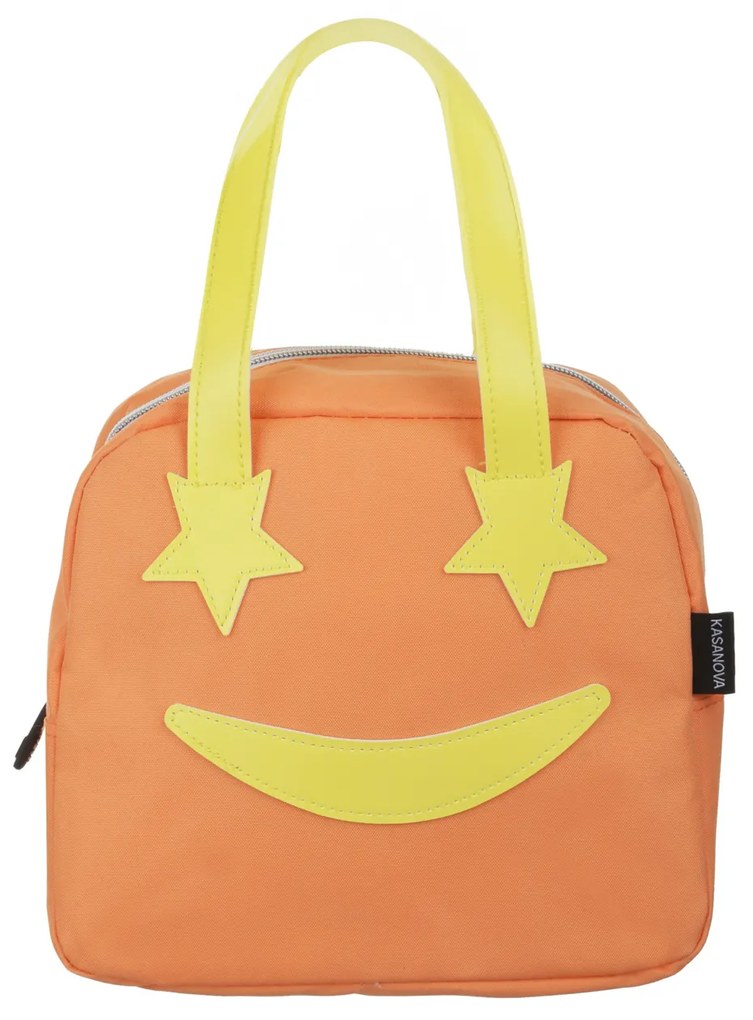 Borsa termica porta pranzo sorriso arancione 6,5 L Cooler