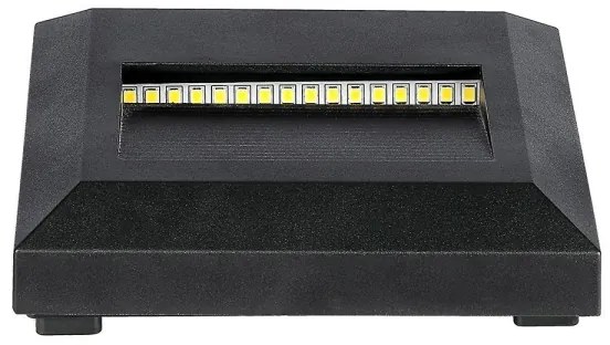 LED Illuminazione delle scale per esterni LED/2W/230V IP65 4000K nero