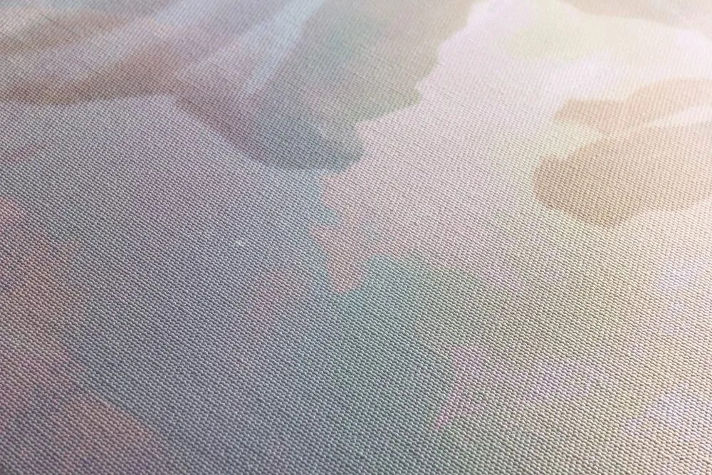 Stampa su tela – Riflesso delle foglie nel lago