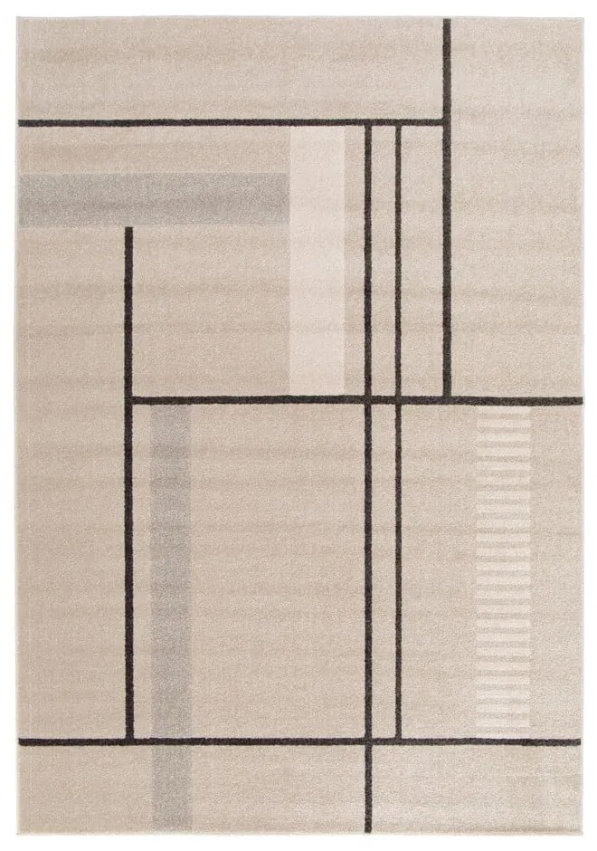Tappeto beige 160x230 cm Domus - Universal