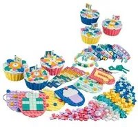 LEGO DOTS GRANDE KIT PER LE FESTE CON CUPCAKE BRACCIALETTI E FESTONI