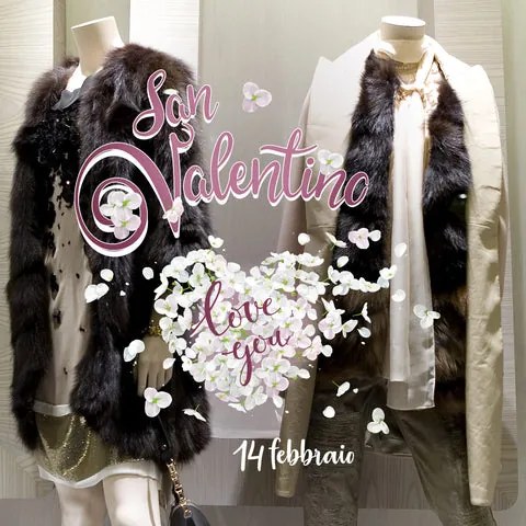 Fiori San Valentino | Vetrofania