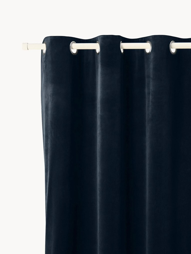 Tenda oscurante in velluto con occhielli Rush 2 pz