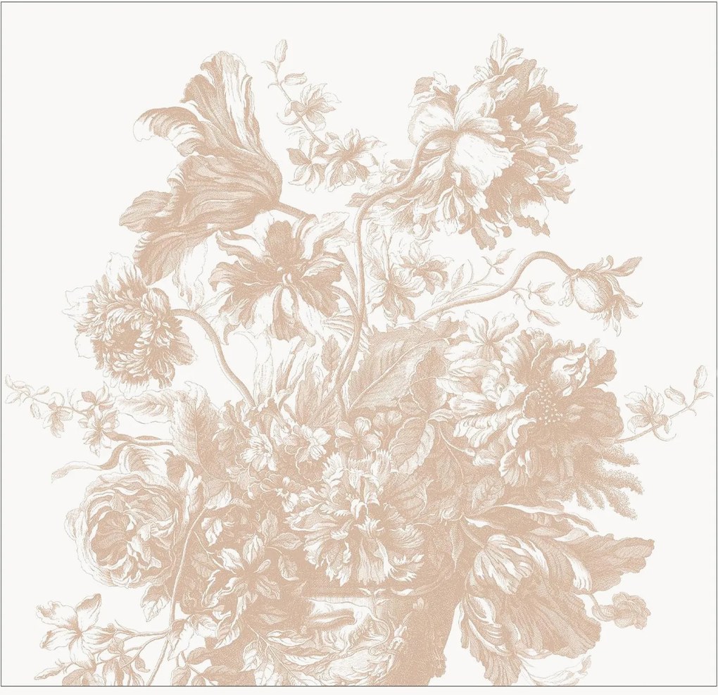 Carta da parati Engraved Flowes