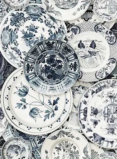 Mindthegap Carta da parati Delftware - WP20188