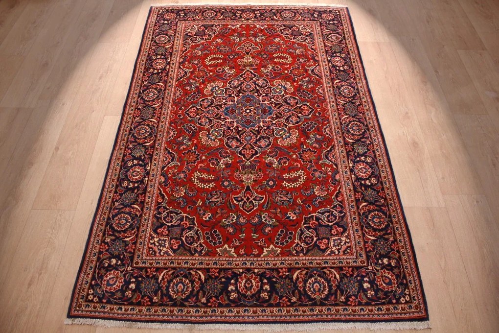 Kashan Tappeto persiano 200 x 140 (Iran) Annodato A Mano