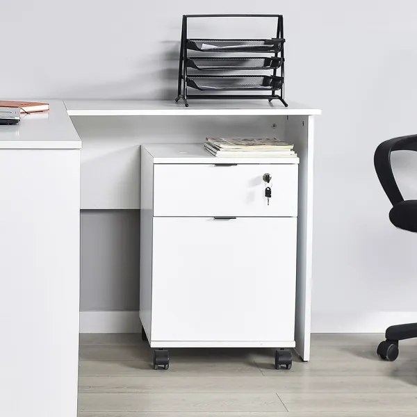 Contenitore da ufficio 61x41 cm bianco