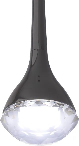 Open Design OR84795 - Lampadario LED sospeso CRIMA LED/7W/230V nero